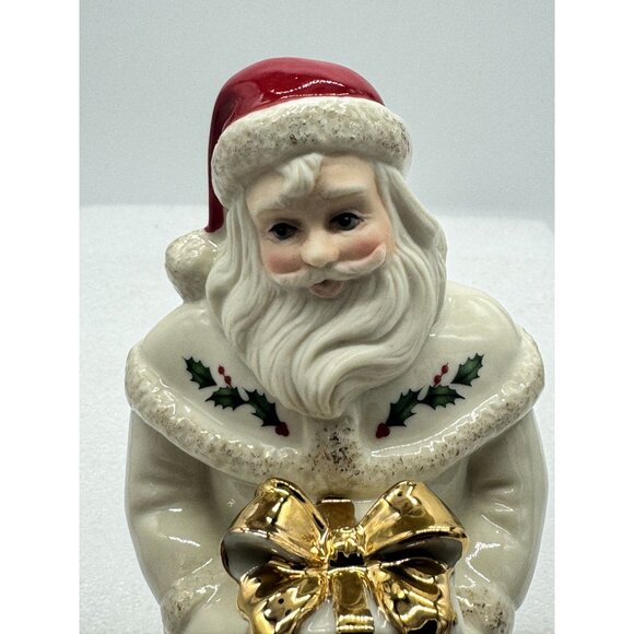 NIB Lenox Santa's Holiday Gift Figurine Christmas Decor - Picture 4 of 8